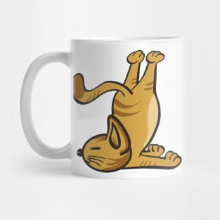 Cat In Different Yoga Poses Mug